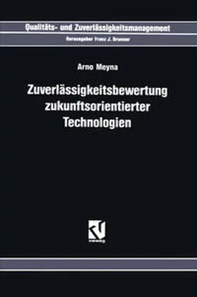 Meyna |  Zuverlässigkeitsbewertung Zukunftsorientierter Technologien | eBook | Sack Fachmedien