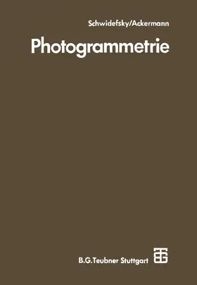 Ackermann | Photogrammetrie | Buch | 978-3-322-94009-4 | www.sack.de