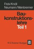 Hestermann / Sieren - Frick / Rongen |  Baukonstruktionslehre 1 | Buch |  Sack Fachmedien