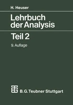 Heuser | Lehrbuch der Analysis | E-Book | sack.de