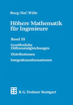 Burg / Haf / Wille |  Höhere Mathematik für Ingenieure | eBook | Sack Fachmedien