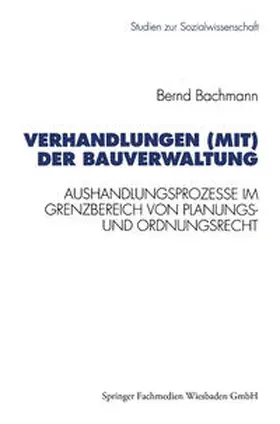  Verhandlungen (mit) der Bauverwaltung | eBook | Sack Fachmedien