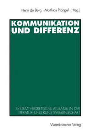 Berg / Prangel | Kommunikation und Differenz | E-Book | www.sack.de