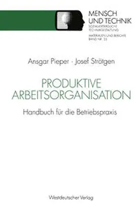 Strötgen |  Produktive Arbeitsorganisation | eBook | Sack Fachmedien