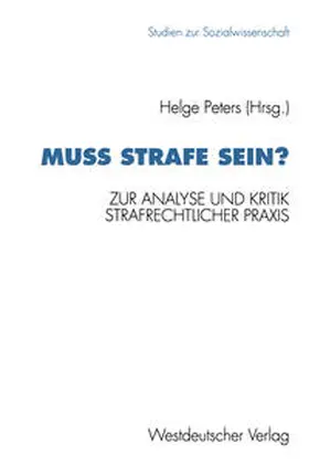 Peters |  Muß Strafe sein? | eBook | Sack Fachmedien