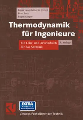 Langeheinecke / Jany / Sapper |  Thermodynamik für Ingenieure | eBook | Sack Fachmedien