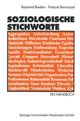 Bourricaud | Soziologische Stichworte | E-Book | www.sack.de