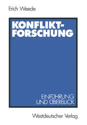  Konfliktforschung | eBook | Sack Fachmedien