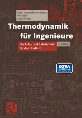 Langeheinecke / Jany / Sapper |  Thermodynamik für Ingenieure | eBook | Sack Fachmedien