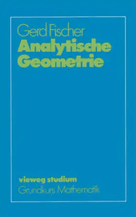 Fischer |  Analytische Geometrie | eBook | Sack Fachmedien