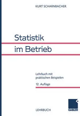 Scharnbacher |  Statistik im Betrieb | eBook | Sack Fachmedien