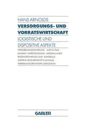Versorgungs- und Vorratswirtschaft | E-Book | www.sack.de