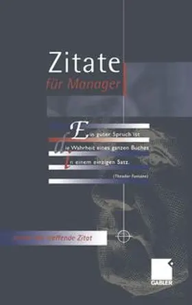  Zitate für Manager | eBook | Sack Fachmedien