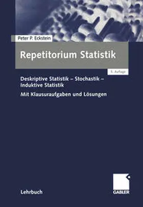 Eckstein |  Repetitorium Statistik | eBook | Sack Fachmedien