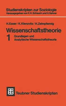 Esser / Klenovits / Zehnpfennig |  Wissenschaftstheorie | eBook | Sack Fachmedien