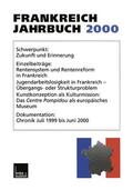 Christadler / Kolboom / Kimmel |  Frankreich-Jahrbuch 2000 | Buch |  Sack Fachmedien