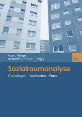 Riege / Schubert |  Sozialraumanalyse | eBook | Sack Fachmedien