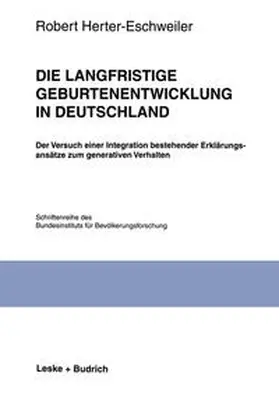 Herter-Eschweiler | Die langfristige Geburtenentwicklung in Deutschland | E-Book | www.sack.de