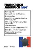  Frankreich-Jahrbuch 1997 | Buch |  Sack Fachmedien