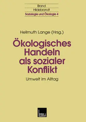 Lange |  Ökologisches Handeln als sozialer Konflikt | eBook | Sack Fachmedien