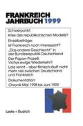 Albertin / Asholt / Bock |  Frankreich-Jahrbuch 1999 | Buch |  Sack Fachmedien