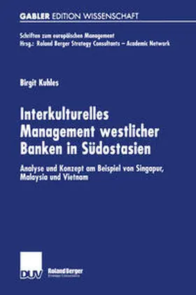 Kuhles | Interkulturelles Management westlicher Banken in Südostasien | E-Book | www.sack.de