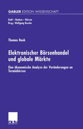 Book | Elektronischer Börsenhandel und globale Märkte | E-Book | www.sack.de