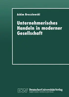  Unternehmerisches Handeln in moderner Gesellschaft | eBook | Sack Fachmedien
