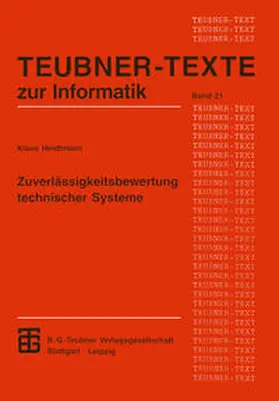  Zuverlässigkeitsbewertung technischer Systeme | eBook | Sack Fachmedien