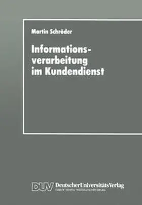 Informationsverarbeitung im Kundendienst | E-Book | www.sack.de