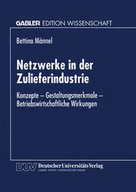 Netzwerke in der Zulieferindustrie | E-Book | www.sack.de