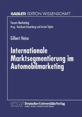  Internationale Marktsegmentierung im Automobilmarketing | eBook | Sack Fachmedien