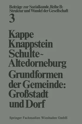 Kappe |  Grundformen der Gemeinde | Buch |  Sack Fachmedien