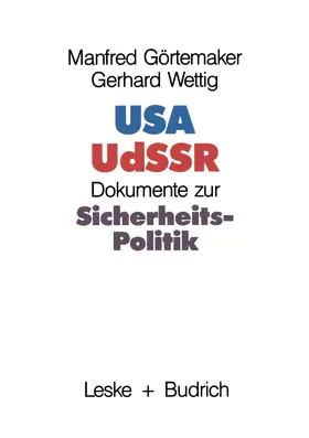 Görtemaker |  USA - UdSSR | Buch |  Sack Fachmedien