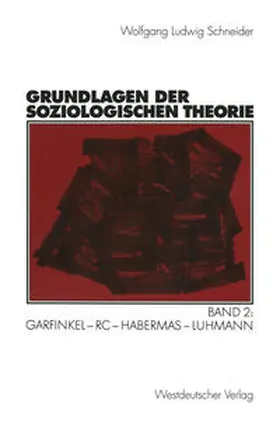 Schneider |  Grundlagen der soziologischen Theorie | eBook | Sack Fachmedien