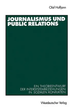 Hoffjann |  Journalismus und Public Relations | eBook | Sack Fachmedien