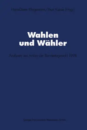Klingemann / Kaase |  Wahlen und Wähler | eBook | Sack Fachmedien