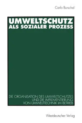  Umweltschutz als sozialer Prozeß | eBook | Sack Fachmedien