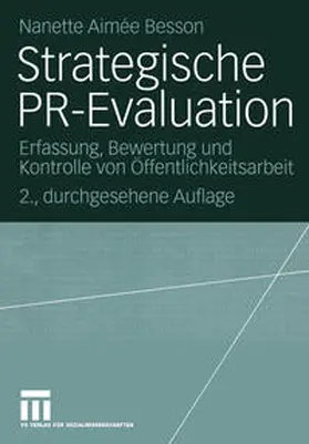 Besson |  Strategische PR-Evaluation | eBook | Sack Fachmedien