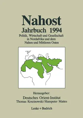  Nahost Jahrbuch 1994 | Buch |  Sack Fachmedien