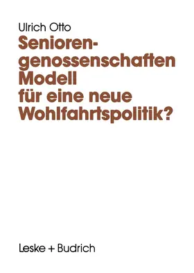  Seniorengenossenschaften | Buch |  Sack Fachmedien