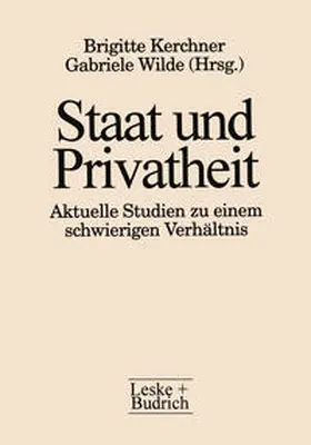 Kerchner |  Staat und Privatheit | eBook | Sack Fachmedien