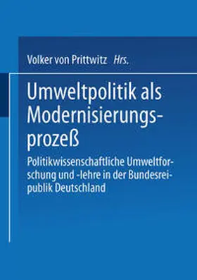 Prittwitz |  Umweltpolitik als Modernisierungsprozeß | eBook | Sack Fachmedien
