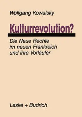 Kowalsky |  Kulturrevolution? | eBook | Sack Fachmedien