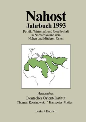 Nahost Jahrbuch 1993 | Buch | 978-3-322-95969-0 | www.sack.de