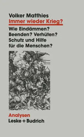 Matthies | Immer wieder Krieg? | E-Book | sack.de