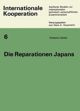 Seifert |  Seifert, H: Reparationen Japans | Buch |  Sack Fachmedien