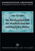 Tegethoff |  Tegethoff, G: Treuhandgeschäft der westdeutschen und amerika | Buch |  Sack Fachmedien