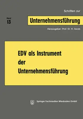 Jacob |  EDV als Instrument der Unternehmensführung | eBook | Sack Fachmedien