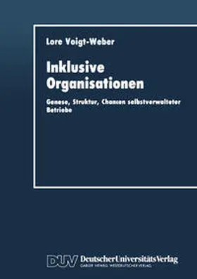 Voigt-Weber |  Inklusive Organisationen | eBook | Sack Fachmedien